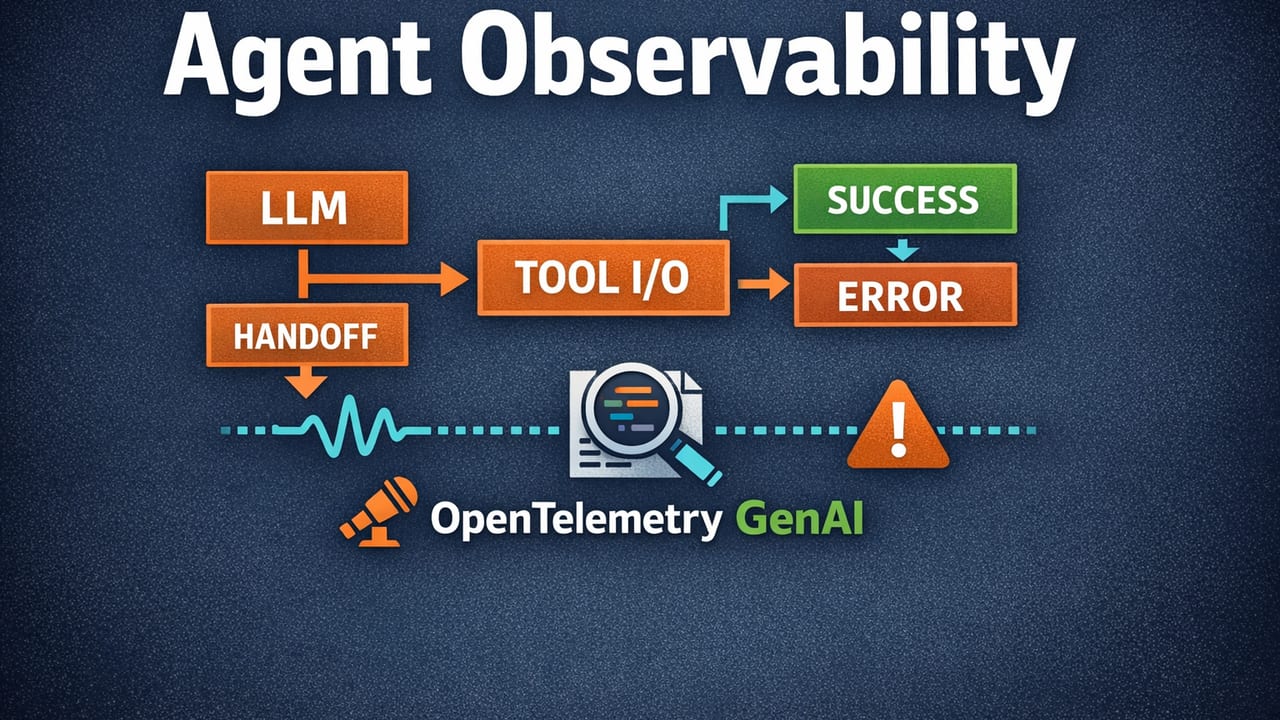 Agent Observability: How to Trace and Debug AI Agents with OpenTelemetry