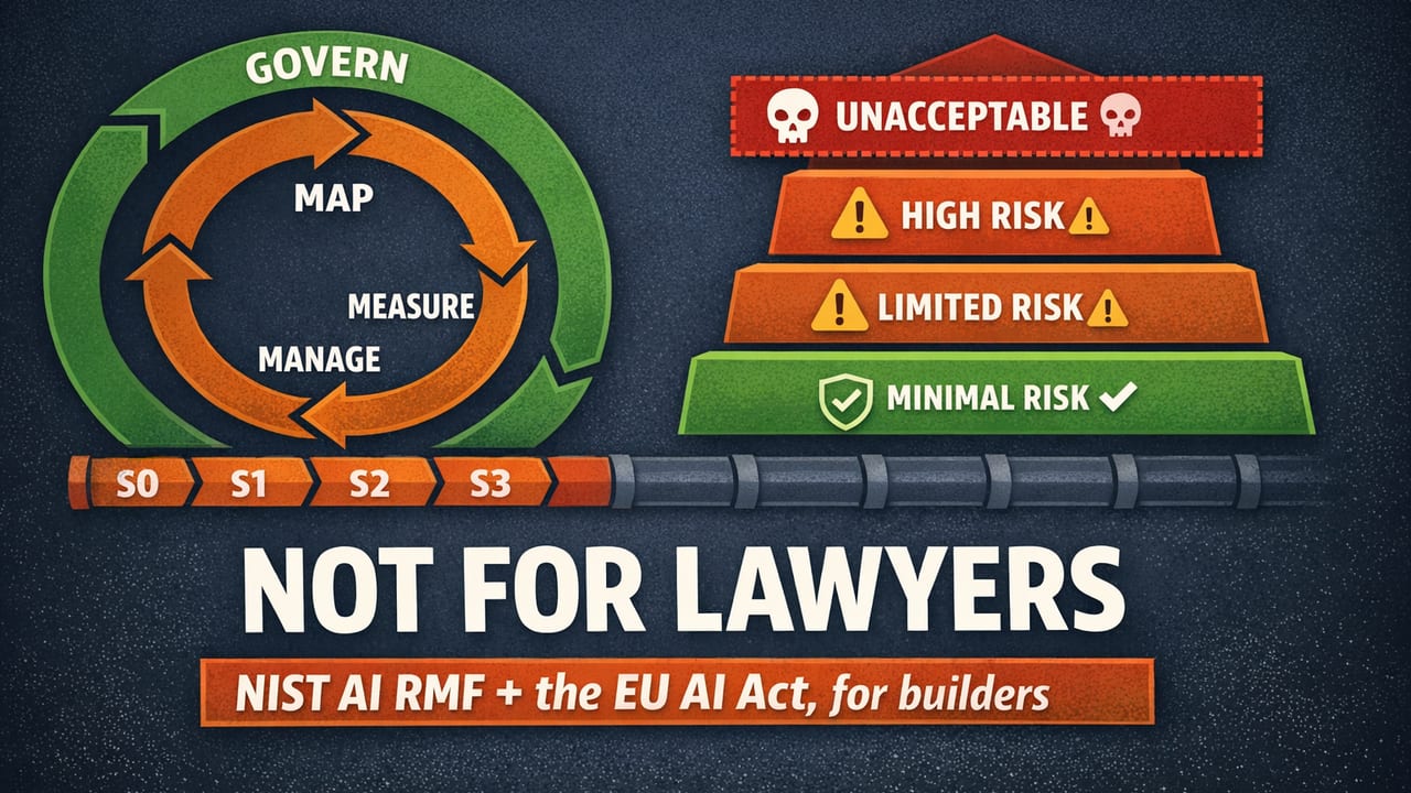 AI Governance for Builders: NIST AI RMF & the EU AI Act