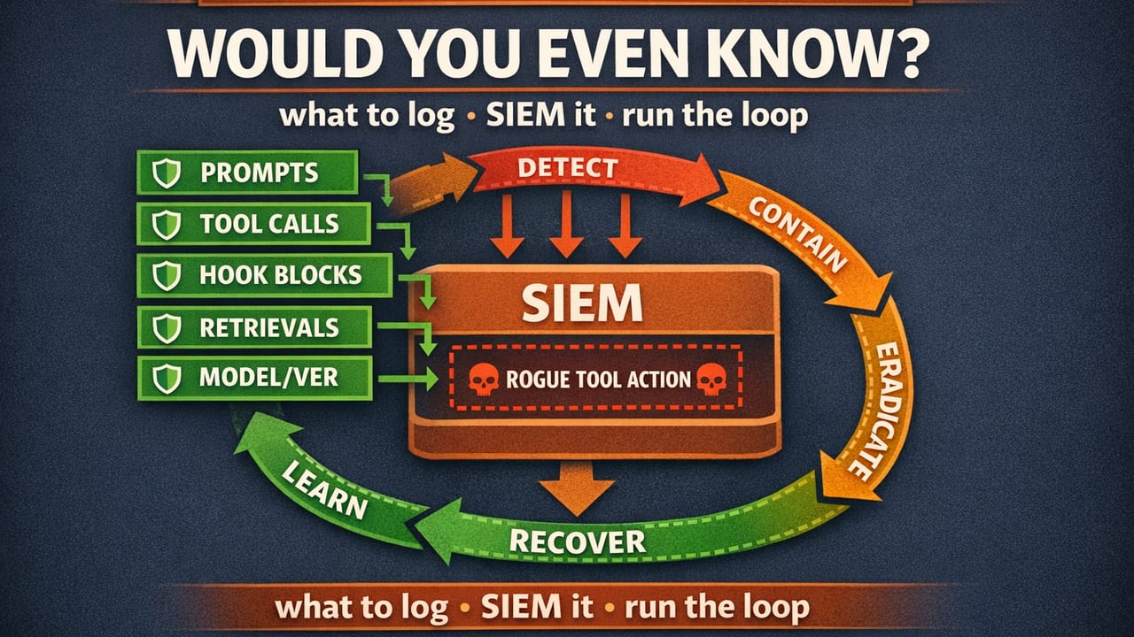 AI Monitoring, SIEM & Incident Response