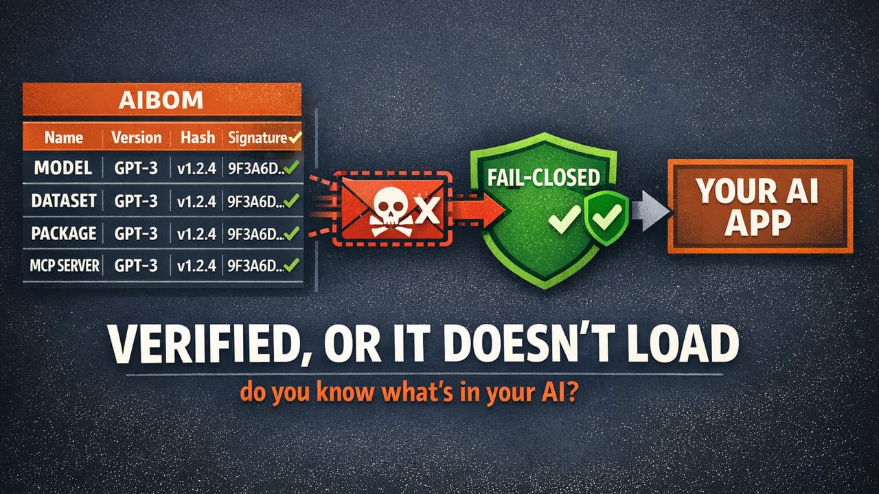 AIBOM & Model Signing: Knowing What's Actually in Your AI