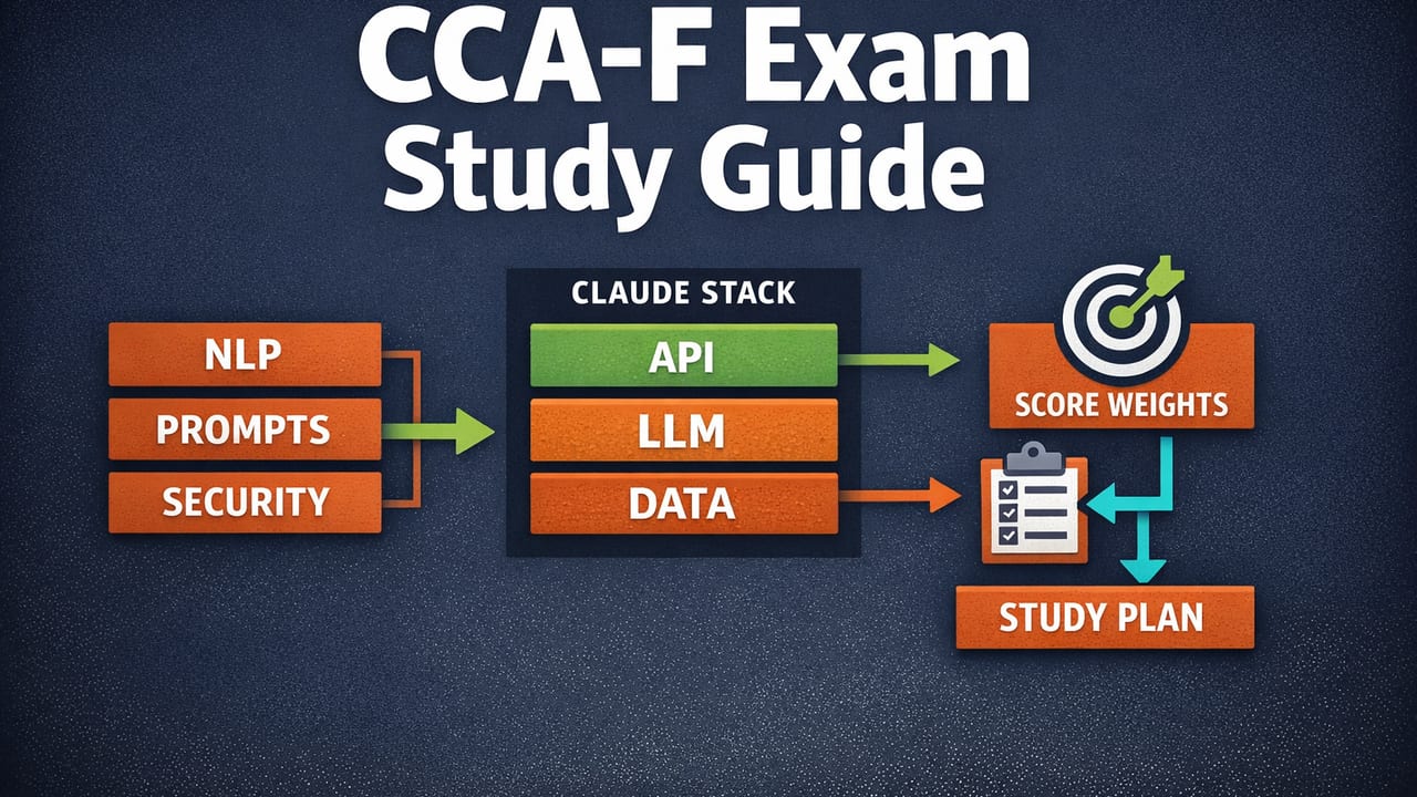 CCA-F Exam Study Guide: Claude Certified Architect Foundations