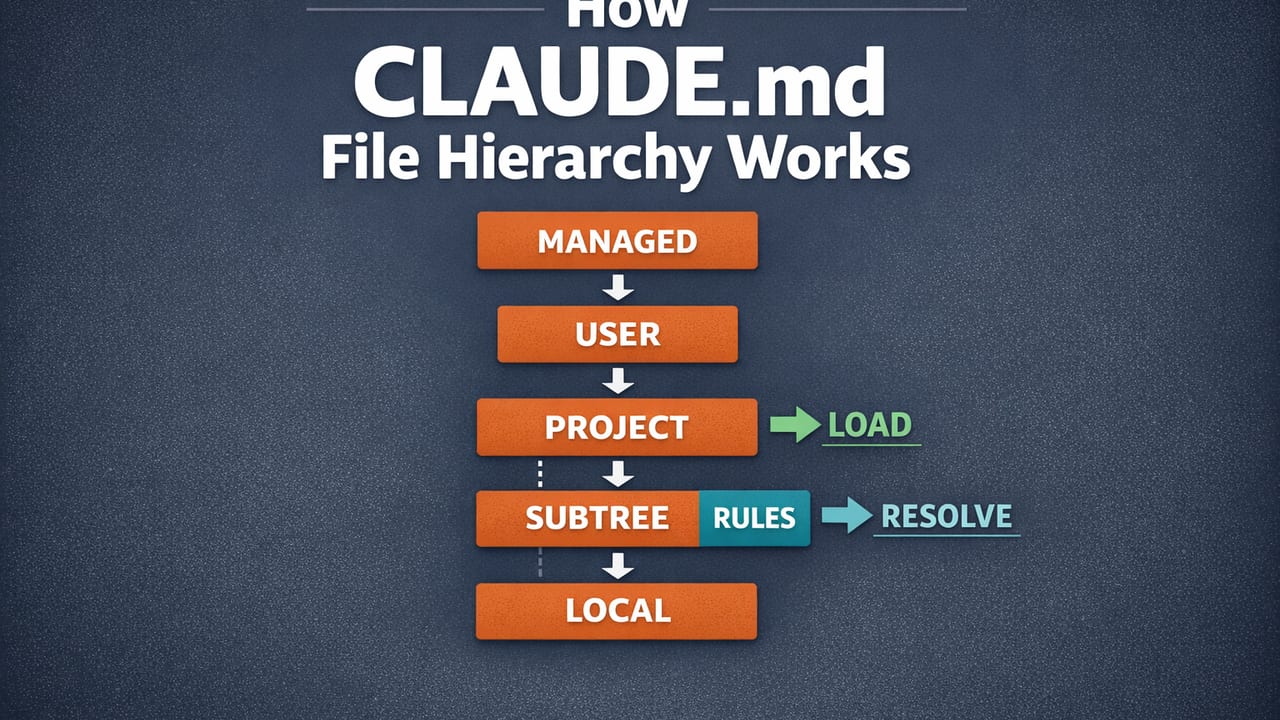 How CLAUDE.md File Hierarchy Works: User, Project, Subtree, Local