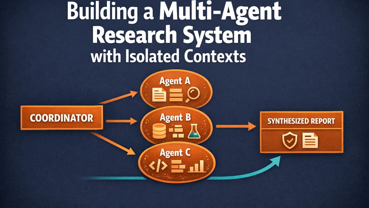 Building a Multi-Agent Research System with Isolated Contexts