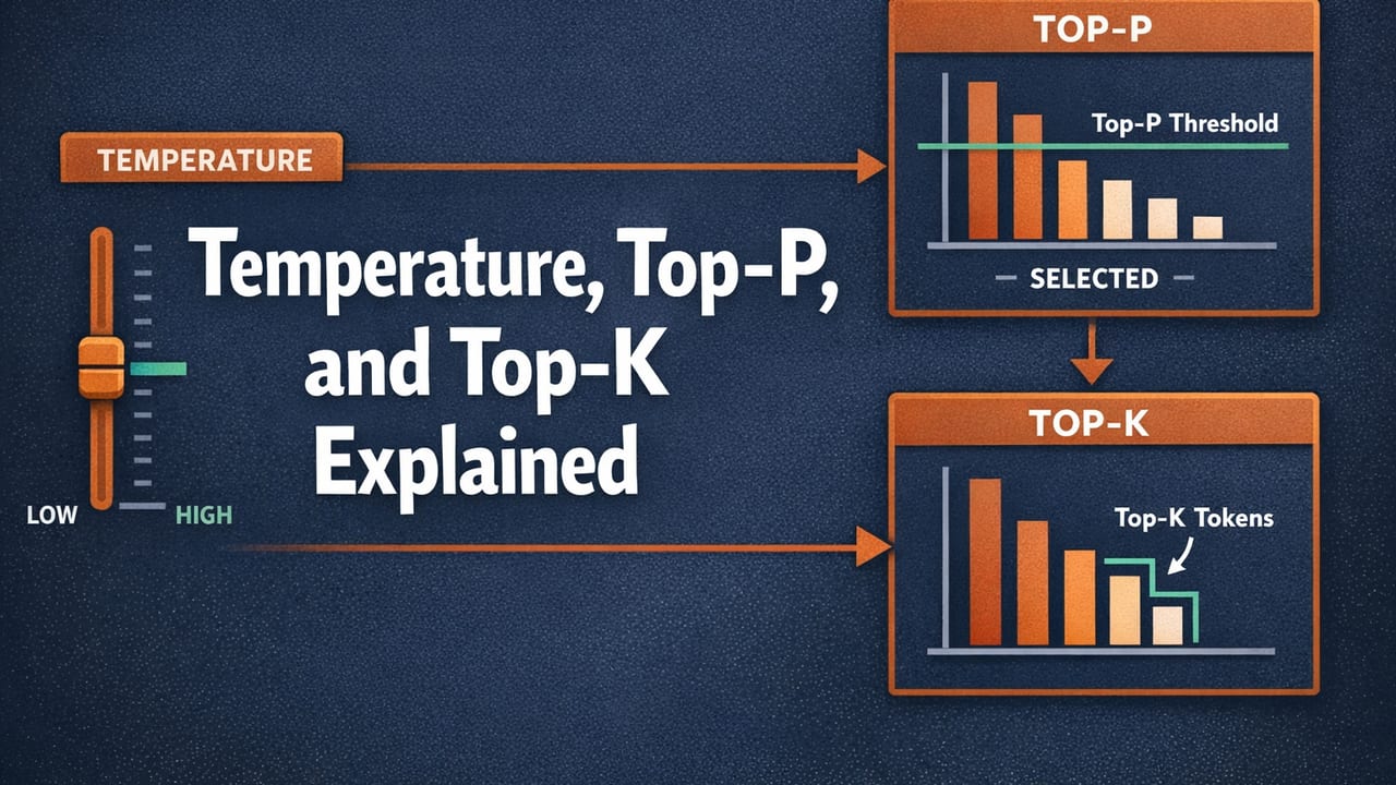 Temperature, Top-P, and Top-K Explained: Controlling LLM Randomness