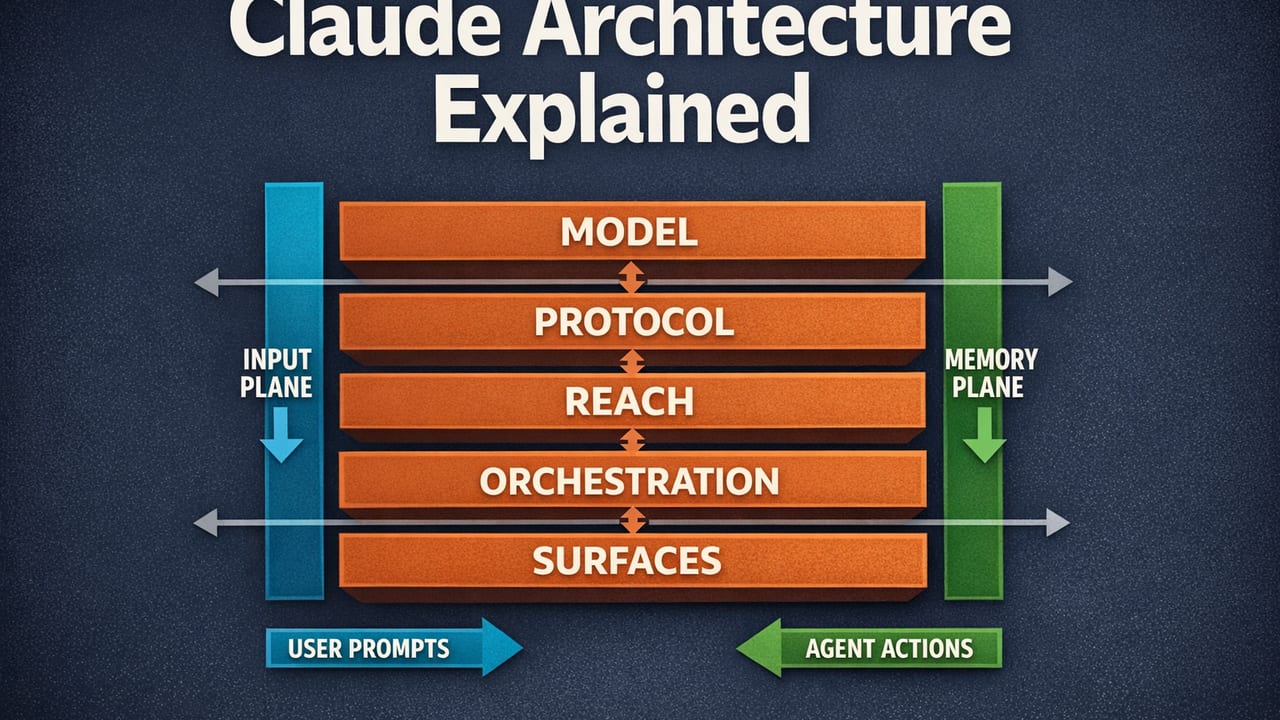 Claude Architecture Explained: 5 Layers and 2 Cross-Cutting Planes