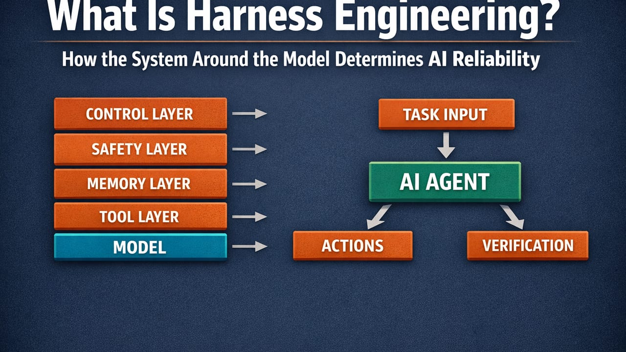 What Is Harness Engineering? How the System Around the Model Determines AI Reliability