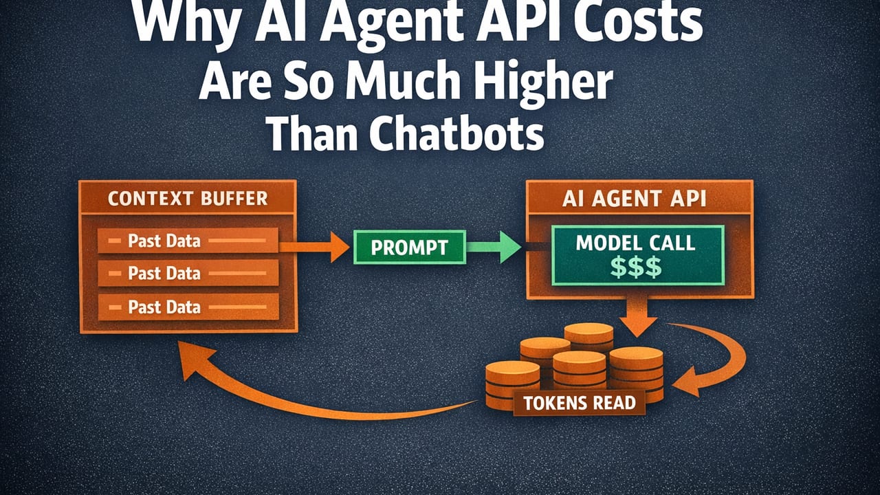 Why AI Agent API Costs Are So Much Higher Than Chatbots